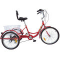 blue foldable tricycle for adult/folding aluminum adult tricycle/gas powered adult tricycle